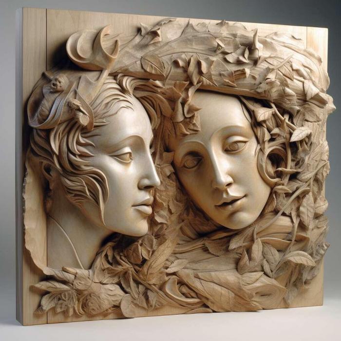 نموذج ثلاثي الأبعاد لآلة CNC 3D Art 